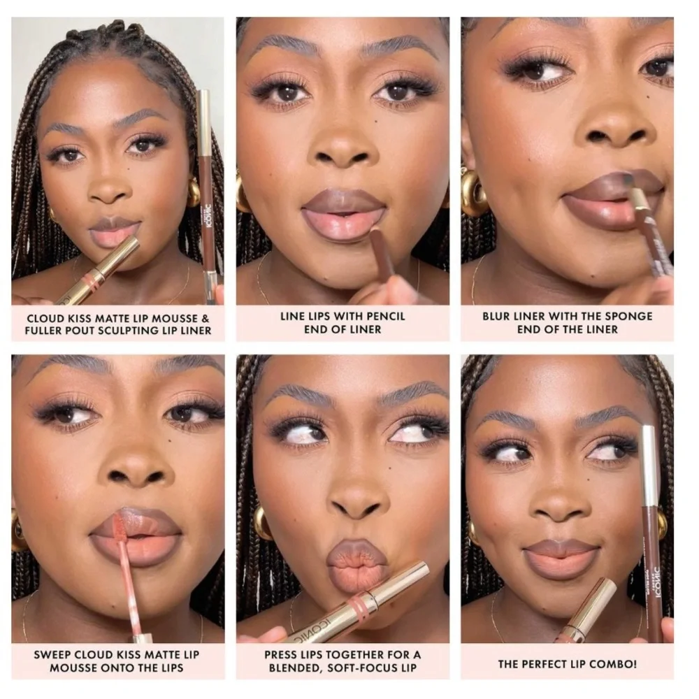 ICONIC LONDON Cloud Kiss Matte Lip Mousse “No Secrets”